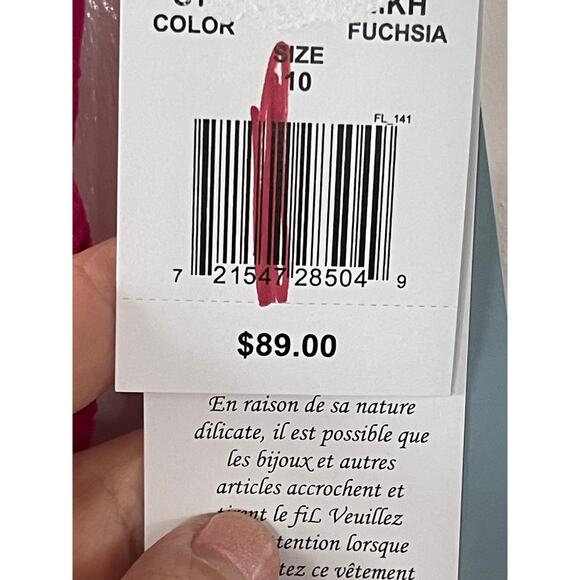 NWT London Times Mockneck Front Side Ruched Midi Dress Size 10 - Picture 13 of 13